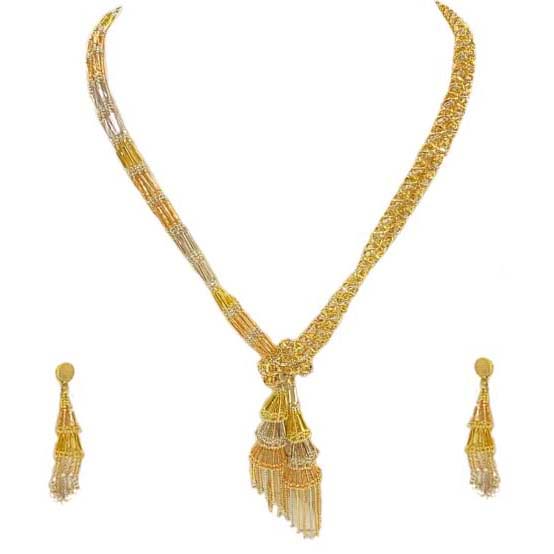 Kanakratna Cheery Necklace Set