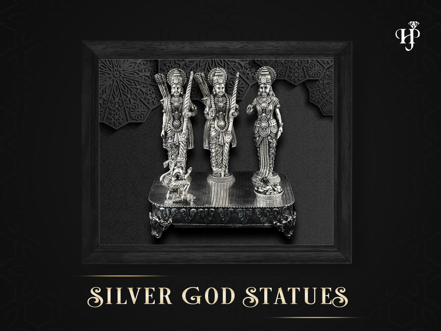 Silver God Statue