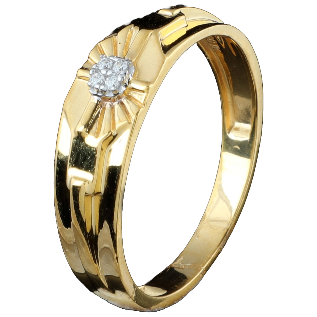 8.25 Ratti Natural Emerald Ring (Natural Panna/Panna Stone Gold Ring)  Original AAA Quality Gemstone Adjustable