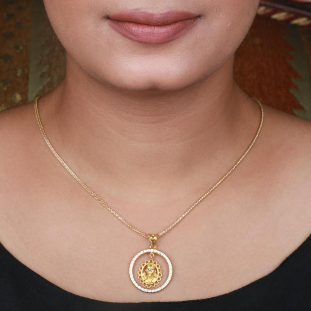 Buy Morir Gold Plated Shiva Mahadev Bholenath Hindu God Chain Pendant  Locket Necklace Religious Jewellery for Men and Women at Amazon.in