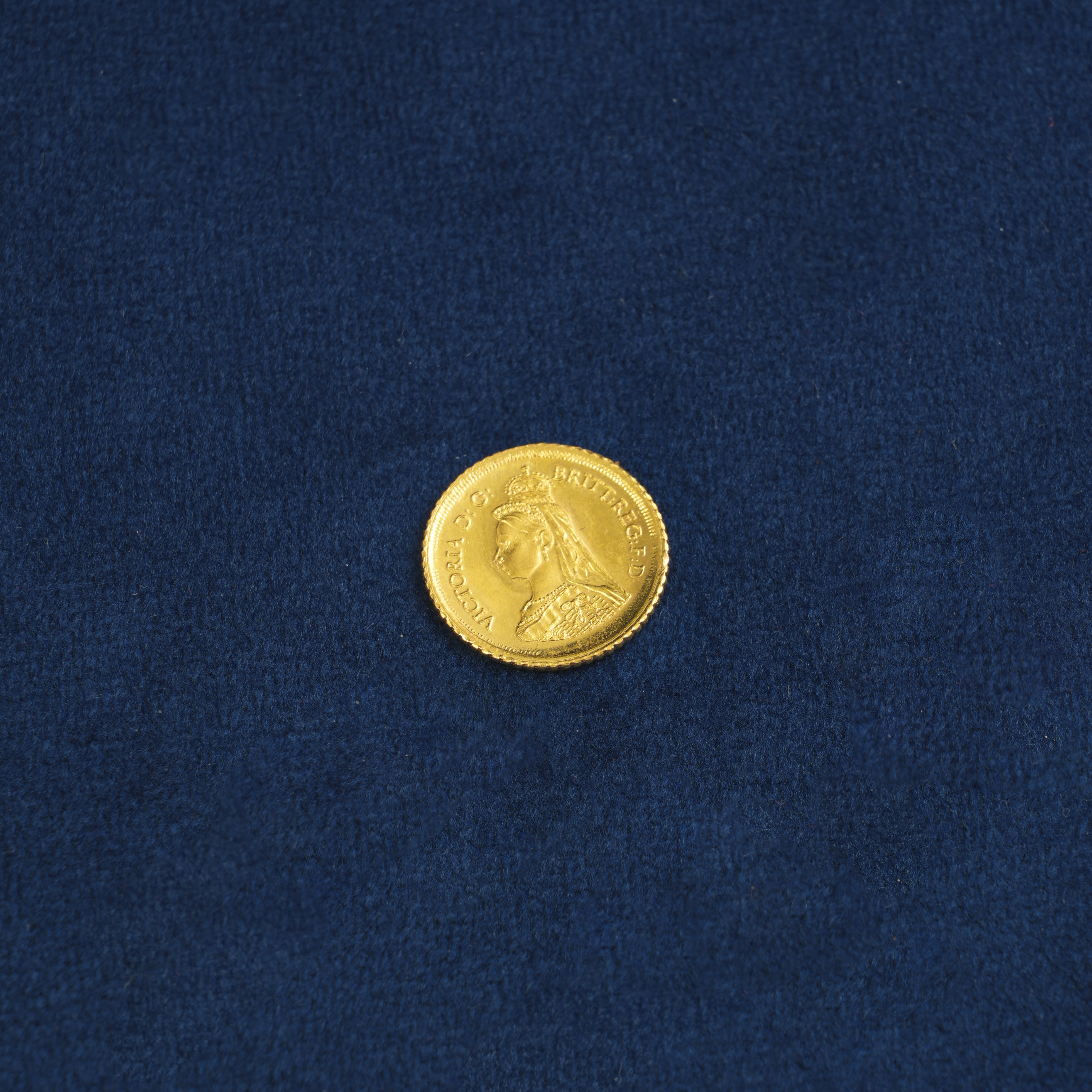 2 GRAM ANTIQUE QUEEN VICTORIA GOLD COIN – 22K COLLECTIBLE