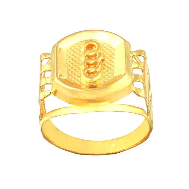 1 gram gold plated king superior quality high-class design ring for – Soni  Fashion®