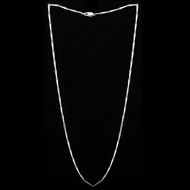 Plain platinum necklace hotsell