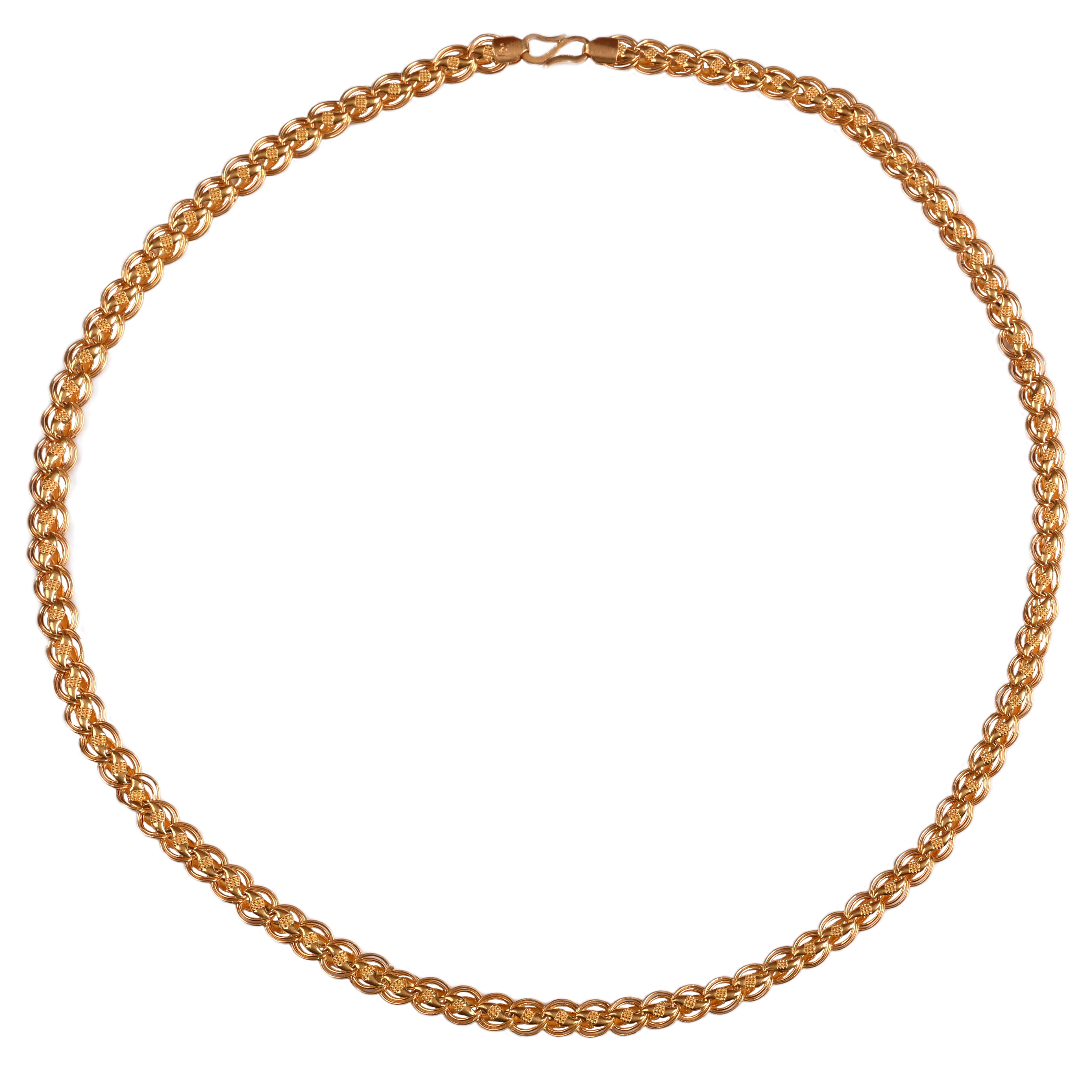 Hira Panna 22k Stylish Gold Bracelet For Men's