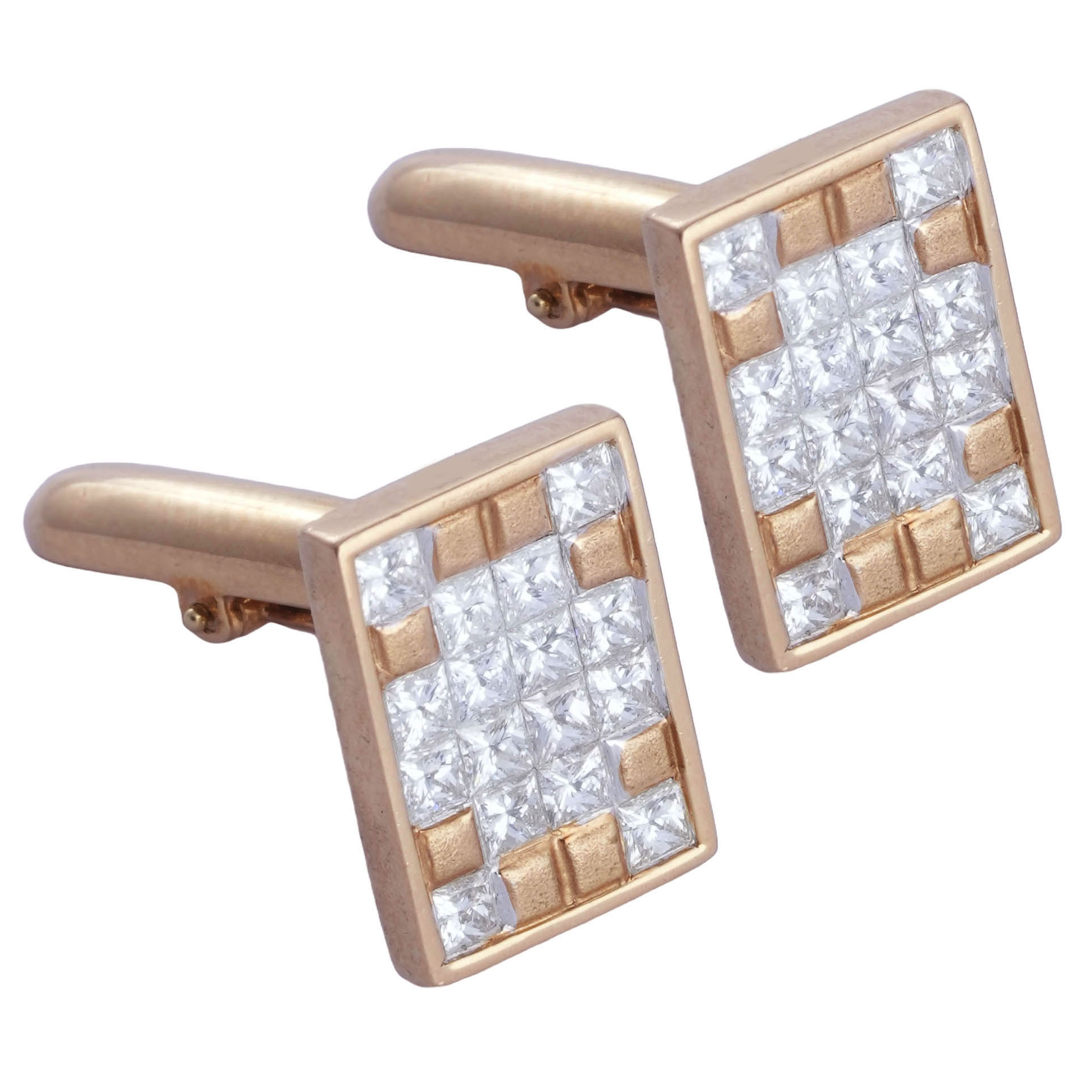 Hira Panna 18k Diamond Coat Button For Party & Wedding Wear