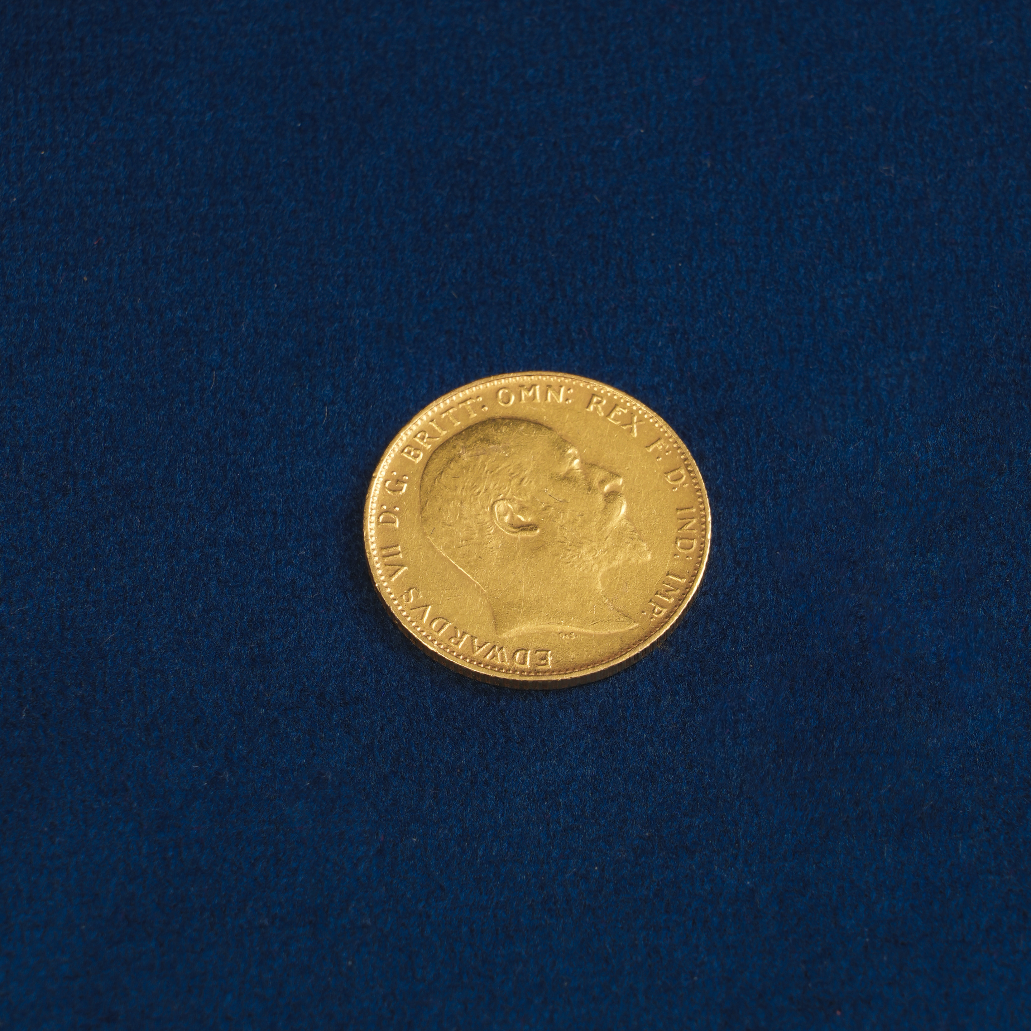 8 GRAM ANTIQUE KING EDWARD VII GOLD COIN – 22K COLLECTIBLE