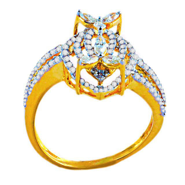Diamond Twist Engagement Ring | Ritani