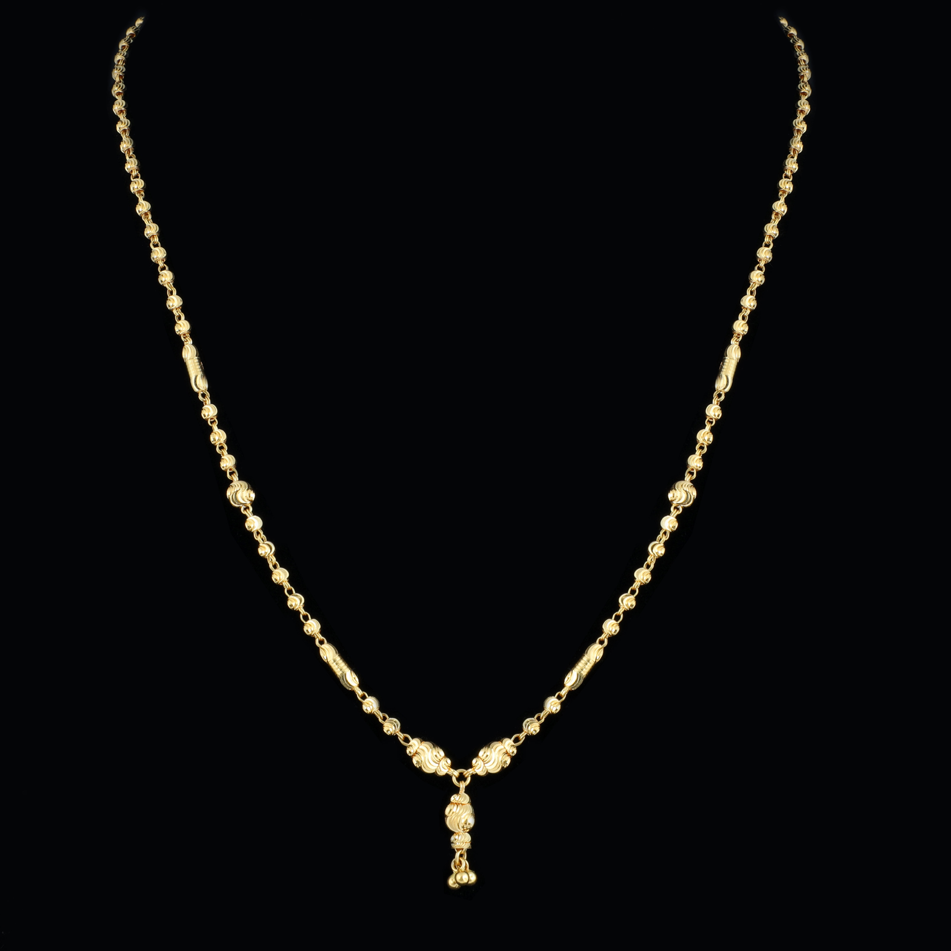 locket gold kanthi chain design